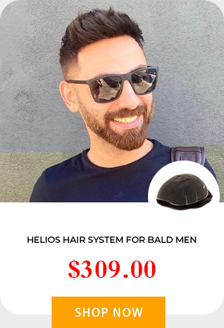 HELIOS HAIR SYSTEM FOR BALD MEN