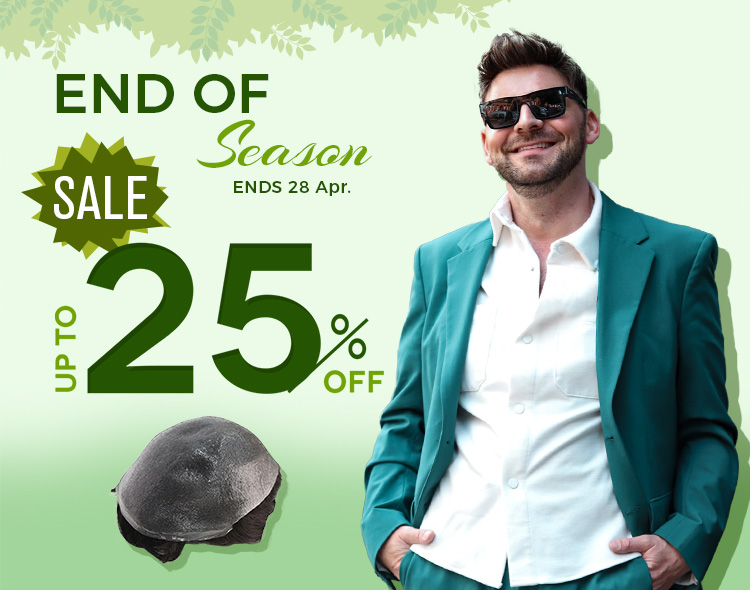 END OF SEASON SALE Up to 25% OFF ENDS 28 Apr. 